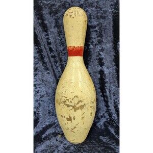 Vintage Bowling Pin For Home Decor Or Upcycle Crafting